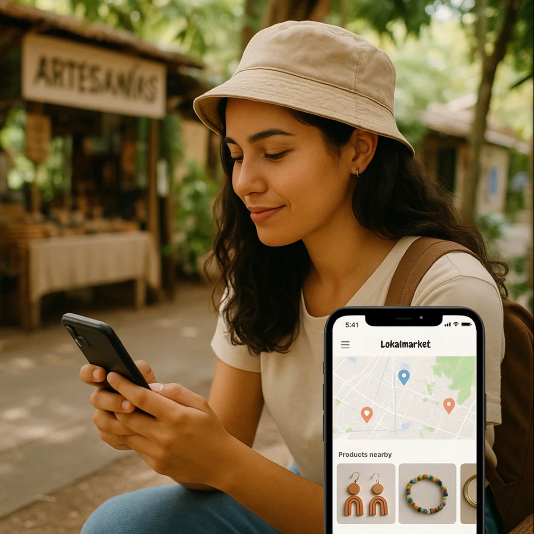Lokal Market App preview